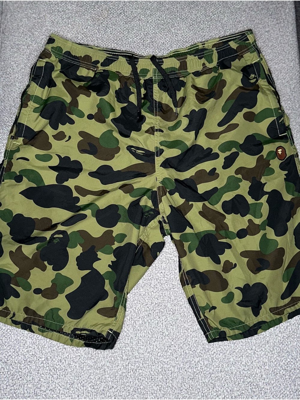 Bape Camo Beach Shorts SZ XXL